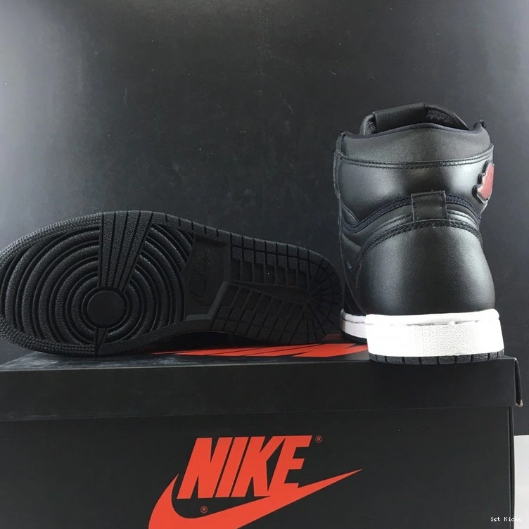 Black Black  High 1 Retro Gym Jordan 555088-060 Red 1028